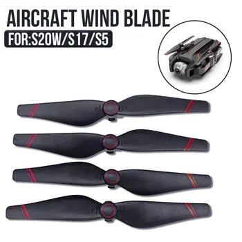 

4 Pieces Replacement S20W S17 S5 drone Propeller battery Drone Spare Parts Props Folding Blade Accessory Wing
