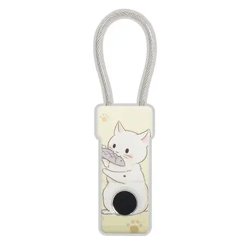 

Portable New Electronic Small Lock Smart Fingerprint Padlock Security Door Lock Padlock Bag Luggage Lock