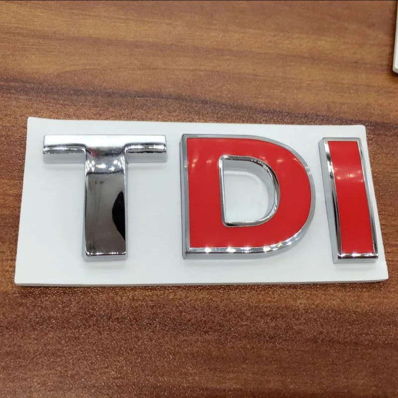 Volkswagen TDI Автомобильный логотип TDI Автомобильная маркировка корпуса модифицированный Volkswagen TDI крутой стерео надписи Стикеры с автомобильными логотипами после маркировки хвоста