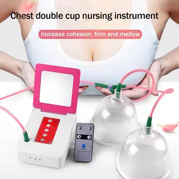 

Electric Breast Enlargement Breast Massager Enrichment Device Vacuum Negative Pressure Liposuction Nipple Enlarge Instrument