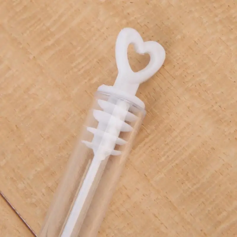 60/100 шт «любящее сердце» пустой мыла бутылки для мыльных пузырей игрушки палочка трубка пузырь производитель охрана окружающей среды и долговечность