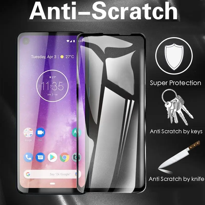Защитное стекло для экрана Motorola Moto One ZOOM Vision экшн пленка P50 P40 E5 E6 Plus X4 Z2 force Z3 Play