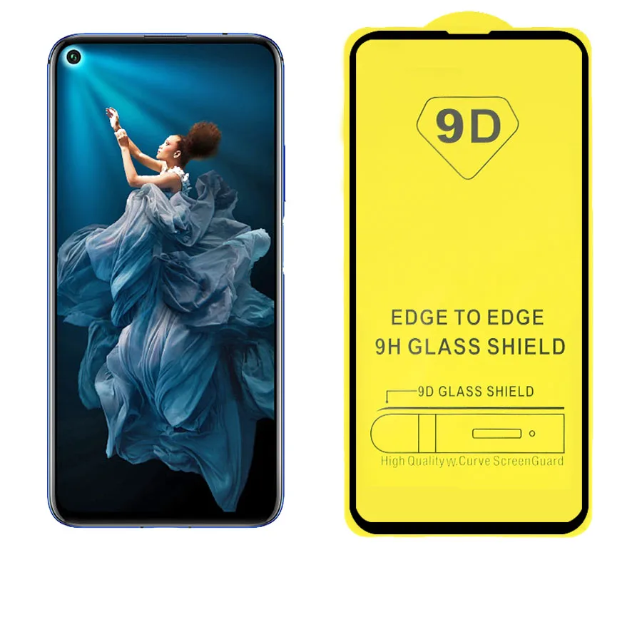 2-в-1 honor 20s 9D Камера эффектом гладкого на huawei honor 20 Pro Nova 5t Экран протектор Закаленное защитное стекло Стекло безопасности