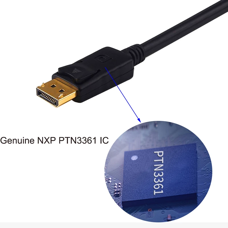 DP дисплей порт Displayport DVI Кабель 1 8 м 3 для струйного принтера HP Dell Lenovo Asus с адаптером