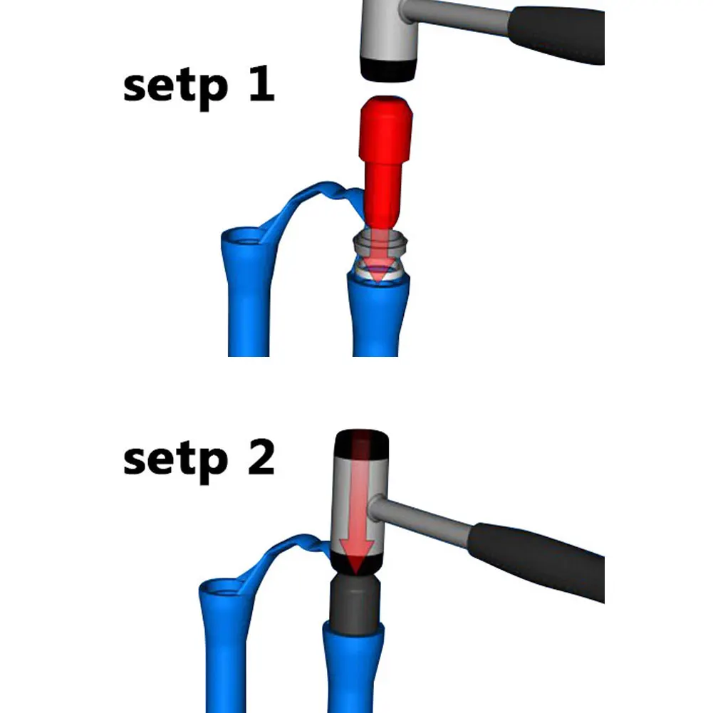 Передняя вилка для велосипеда, сальник для водителя, инструмент для установки, запчасти для велосипеда, шик 30 мм-40 мм