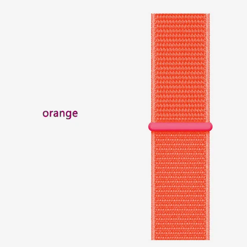 22 мм 20 мм Универсальный нейлоновый ремешок для samsung Шестерни S3 S2 классическая спортивная замена часы группы с регулируемая застежка - Цвет ремешка: Orange