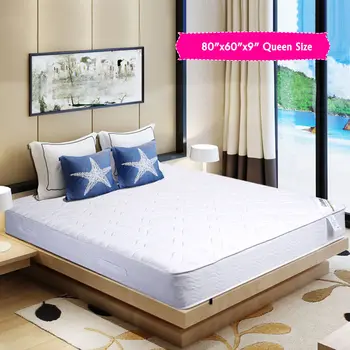 

Costway 9" Mattress Independent Pocket Spring Mattress Bunk Bed (Queen)