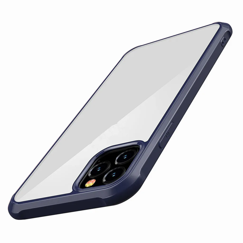 Dirt-resistant Slim Cover For IPhone 11 Pro  TPU Transparent Back Cover For IPhone 11 Pro hard edge fashion design appearance