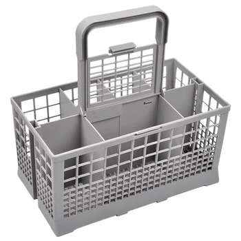 

Universal Dishwasher Cutlery Basket Dishwasher Cage Parts Plastic Replacement Rack Cutlery Holder Cooking Utensils Fits for Dish