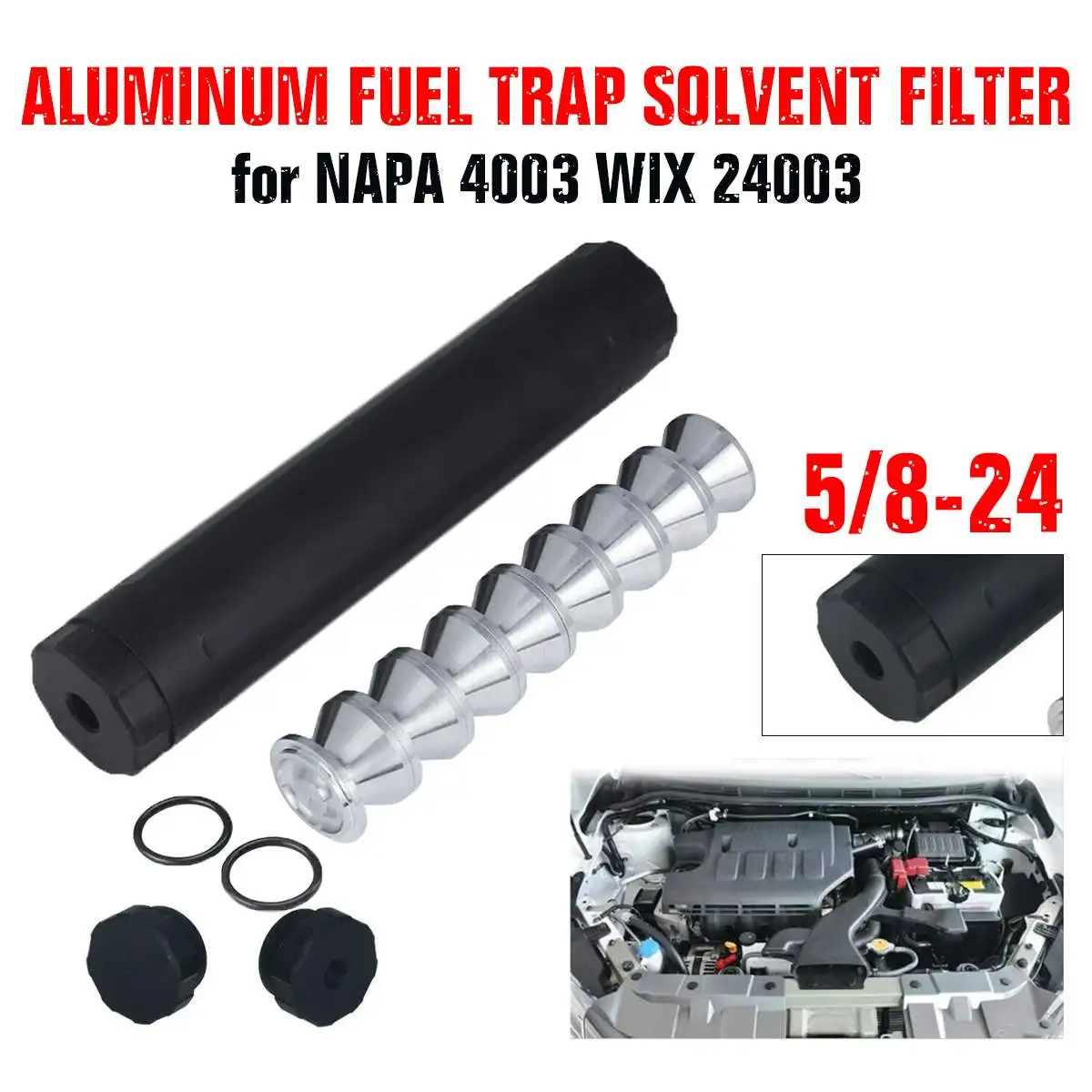 

13Pcs 5/8-24 L9'' Car Fuel Filter Solvent D Cell Cups for NAPA 4003 WIX 24003