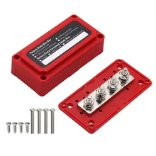 Boîte Tandem M8 à coque rouge, 300a, courant élevé 48V, 12 48V Dc, pour voiture, camping Car, bateau, Yacht, nouveau