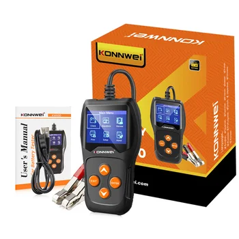 

KONNWEI KW600 OBD2 Automotive Scanner Multi-languages car Auto Diagnostic Tester Tool Auto Battery Analyzer