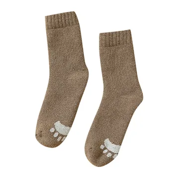 

New 2019 Autumn Winter Men's Autumn Winter Casual Thick Warm Solid Creative High Quality Warm Cotton Socks