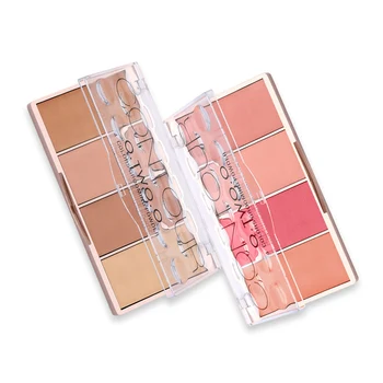 

4 Colors Palette Face Makeup Base Contouring Palette Foundation Concealer Powder Facial makeup products @ME88