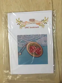 

oneroom DIY Craft Stich Cross Stitch Bookmark Metal Silver Golden Needlework Embroidery Crafts Counted Cross-Stitching Kit-1