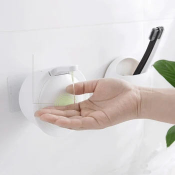 

350mL Wall-mounted Hand Pushed Soap Dispenser Hands Wash Machine Liquid Soap Lotion Dispensers for Bathroom Accessories