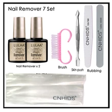 4/7pcs жидкость для снятия лака геля набор жидкостей Профессиональный снимает Гель-лак для полировки жидкость для снятия лака Дизайн ногтей и инструменты