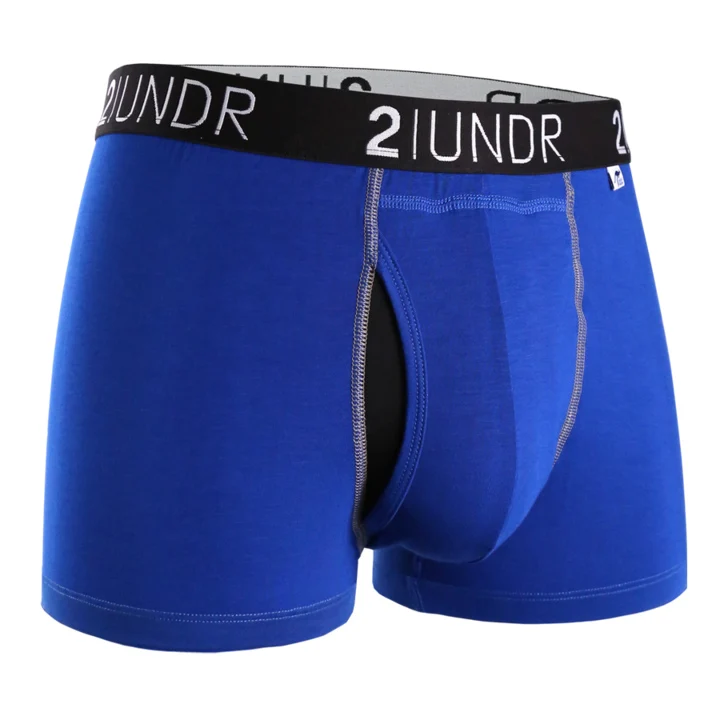 New! 2UNDR Men's Joey Pouch SWING SHIFT - 3 BOXER TRUNK Modal