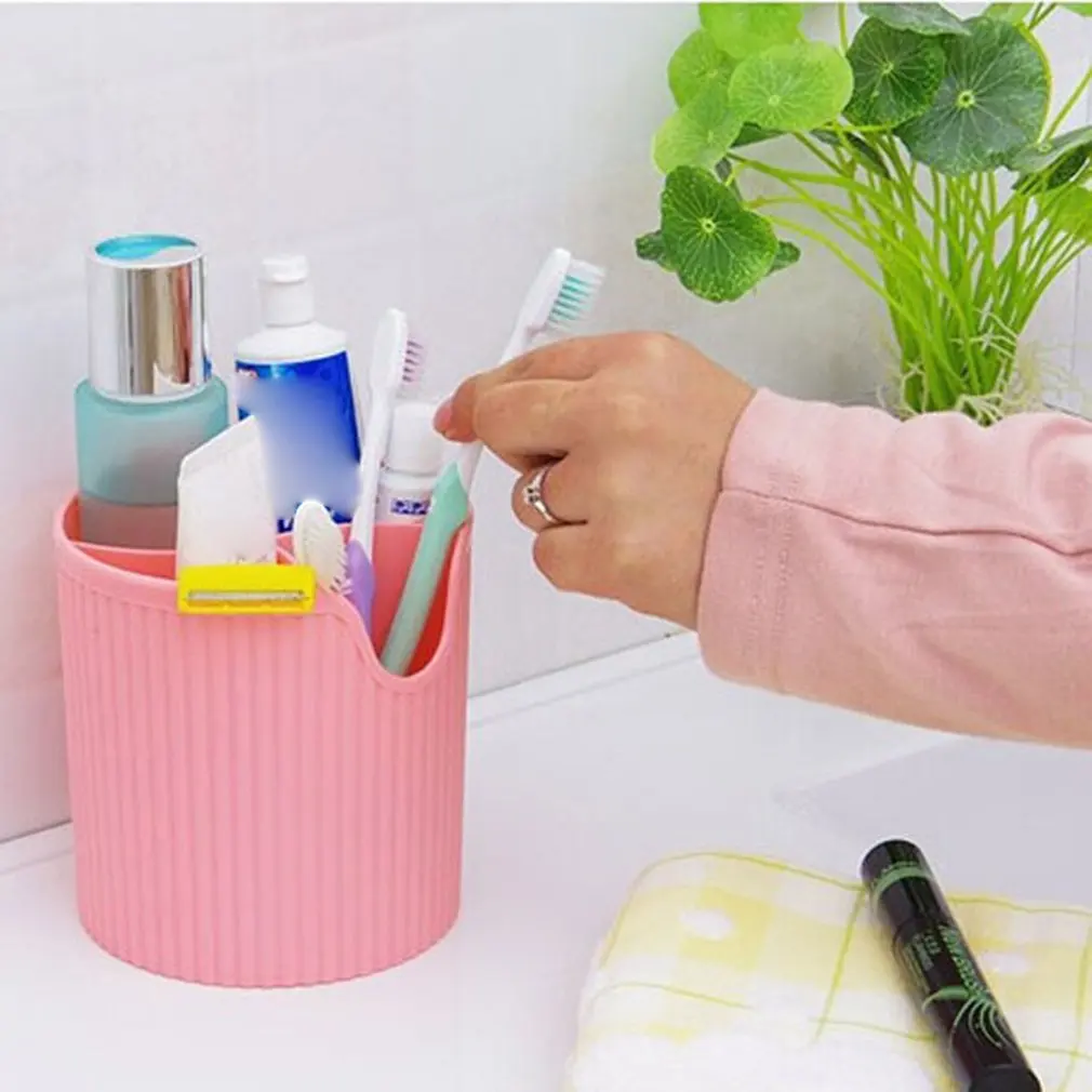 

Kitchen Supplies Plastic Creative Four Chopsticks Tube Thick Drain Chopsticks Cage Chopsticks Storage Box Tool