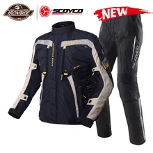 SCOYCO мотоциклетная куртка водонепроницаемая ковбойская куртка мото костюм куртка для мотокросса куртка для мотогонок куртка для верховой езды с защитой для зимы