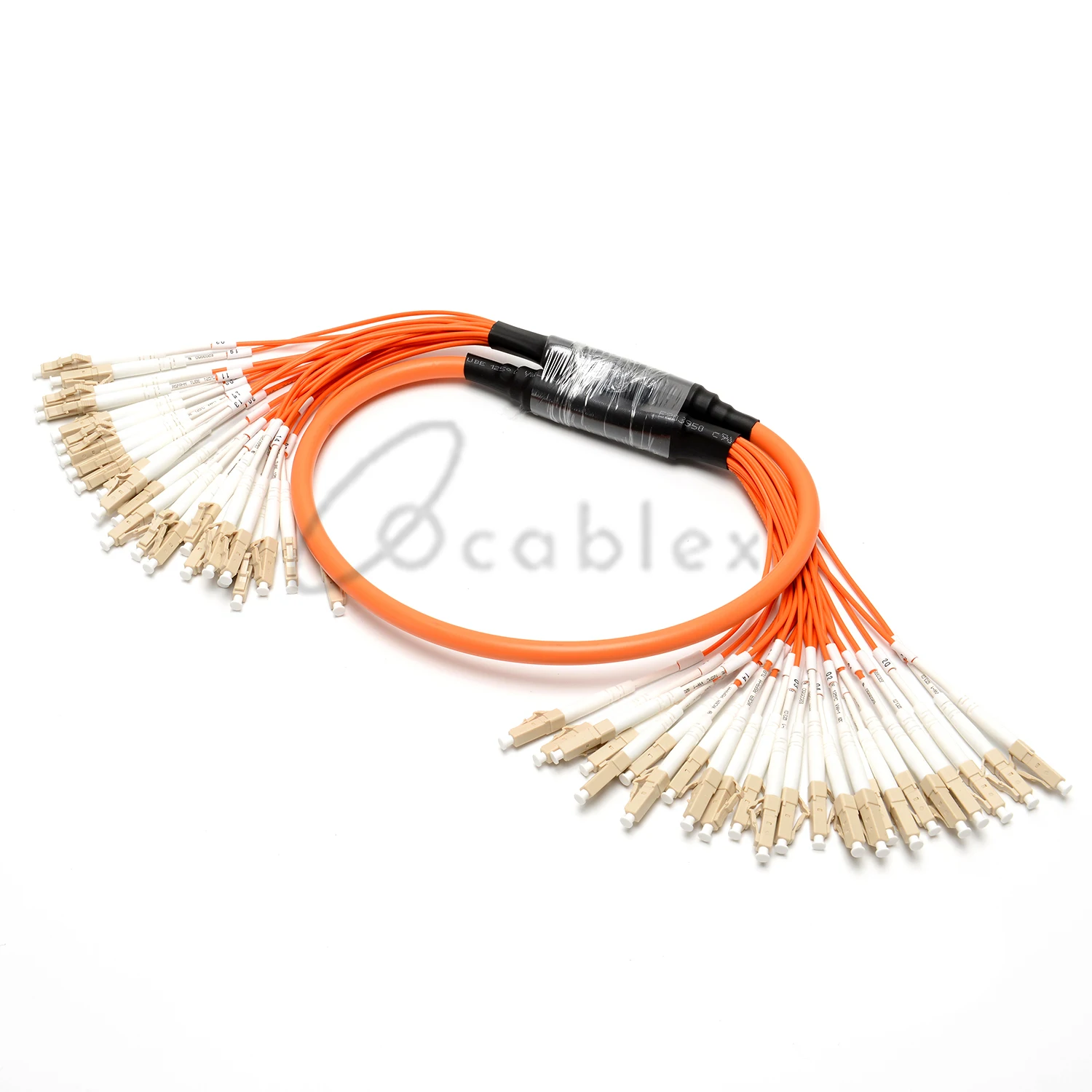 24 Cores Armored LC UPC-SC UPC 2.0mm Fiber Pigtail Patch Cord Jumper Cable MM OM2 Simplex Optic for Network | Мобильные телефоны и
