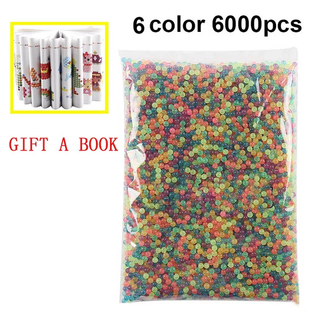 1100 шт./кор. 10 видов цветов "сделай сам" из Новинка! фигурные бусины кВА Jouets Perler Hama Пиксели Magic Бусины Пазлы образовательные игрушки - Цвет: 6000pcs book