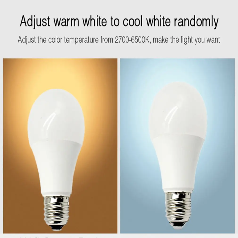 WiFi Bulb 11W High Power Smart Home WiFi Bulb Replacement Voice Automatic Control Lighting Bulb