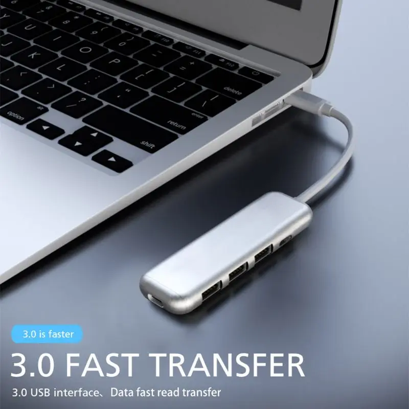 Разветвитель USB C с разъемом type C и USB 3,0 для MacBook/MacBook Pro/samsung/huawei Y4UF