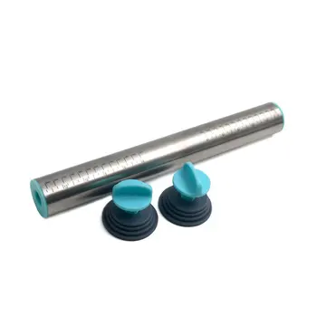 

Stainless Steel Adjustable Thickness Rolling Pin Scale Rolling Pin Dough Kneading Tool Cake Cookies Baking Tools
