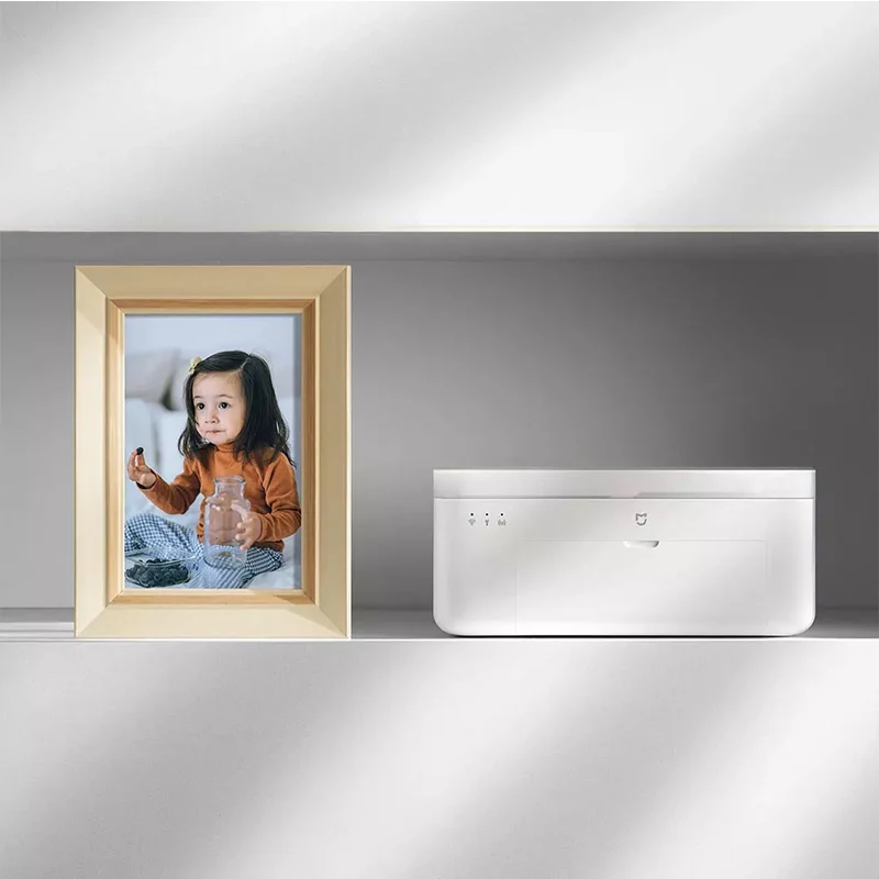 US $141.62 Original Xiaomi Mi Mijia Pocket HD Photo Printer 1S Wifi Multifunctional Mini Portable Smart HP Sprocket Waterproof APP Control