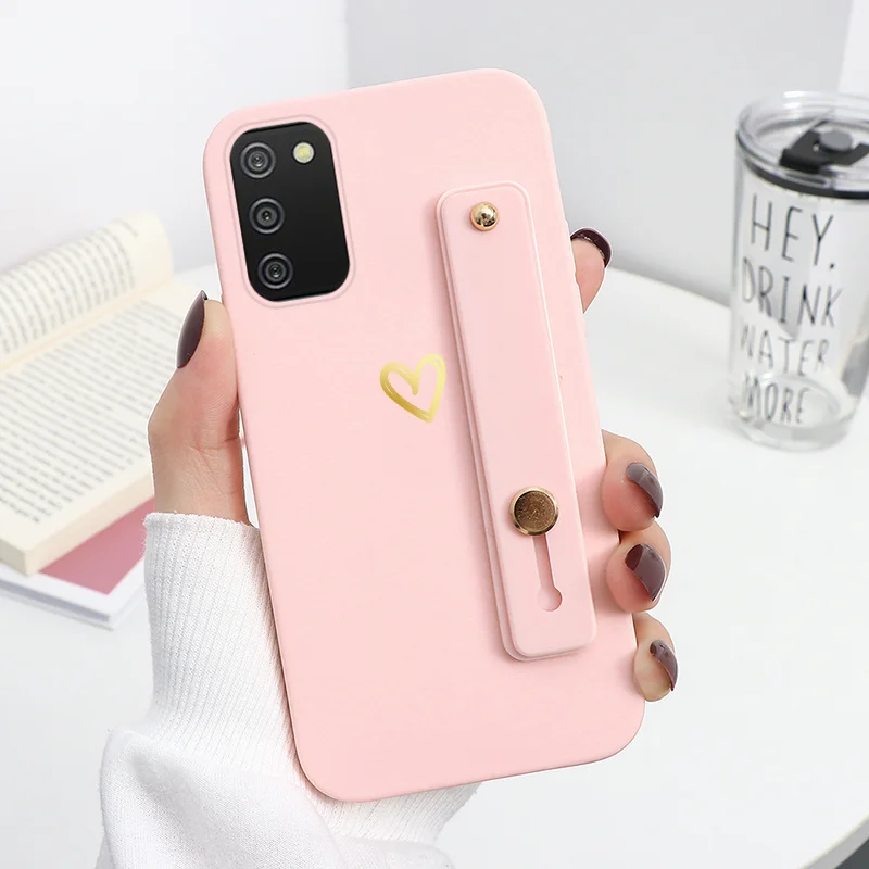 silicone case samsung Dây Đeo Cổ Tay Silicone Mềm Khủng Long Dễ Thương Trường Hợp Dành Cho Samsung Galaxy Samsung Galaxy A02s Một 02 S Ao2s Tay Giá Đỡ Đứng Dành Cho một 02 S 6.5" silicone cover with s pen Cases For Samsung