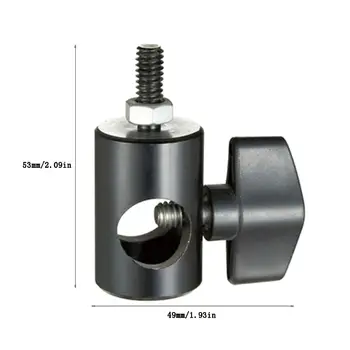 

1/4" 3/8" Thread Rapid Adapter Convert Mount Bracket for Light Stand Speedlight