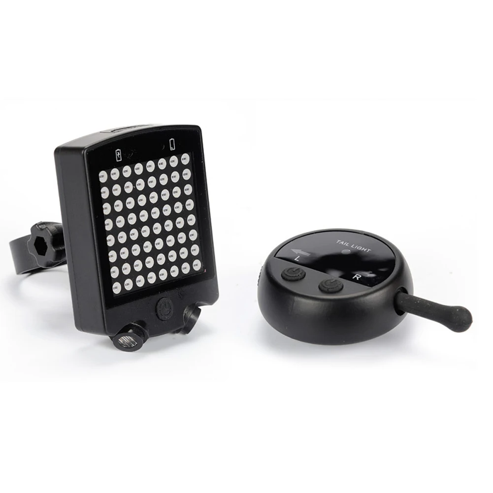 Discount New 64 LED x Wireless Remote Bicycle Light  Bicycle Rear Tail Light Bike Turn Signals Safety Warning Light 9