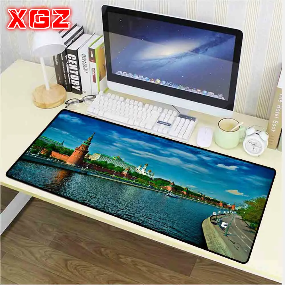 

XGZ Game Mouse Pad Landscape Pattern Mouse Pad Computer Notebook Cool Game Table Mouse Pad Desk Mat Game Accessories Game Table