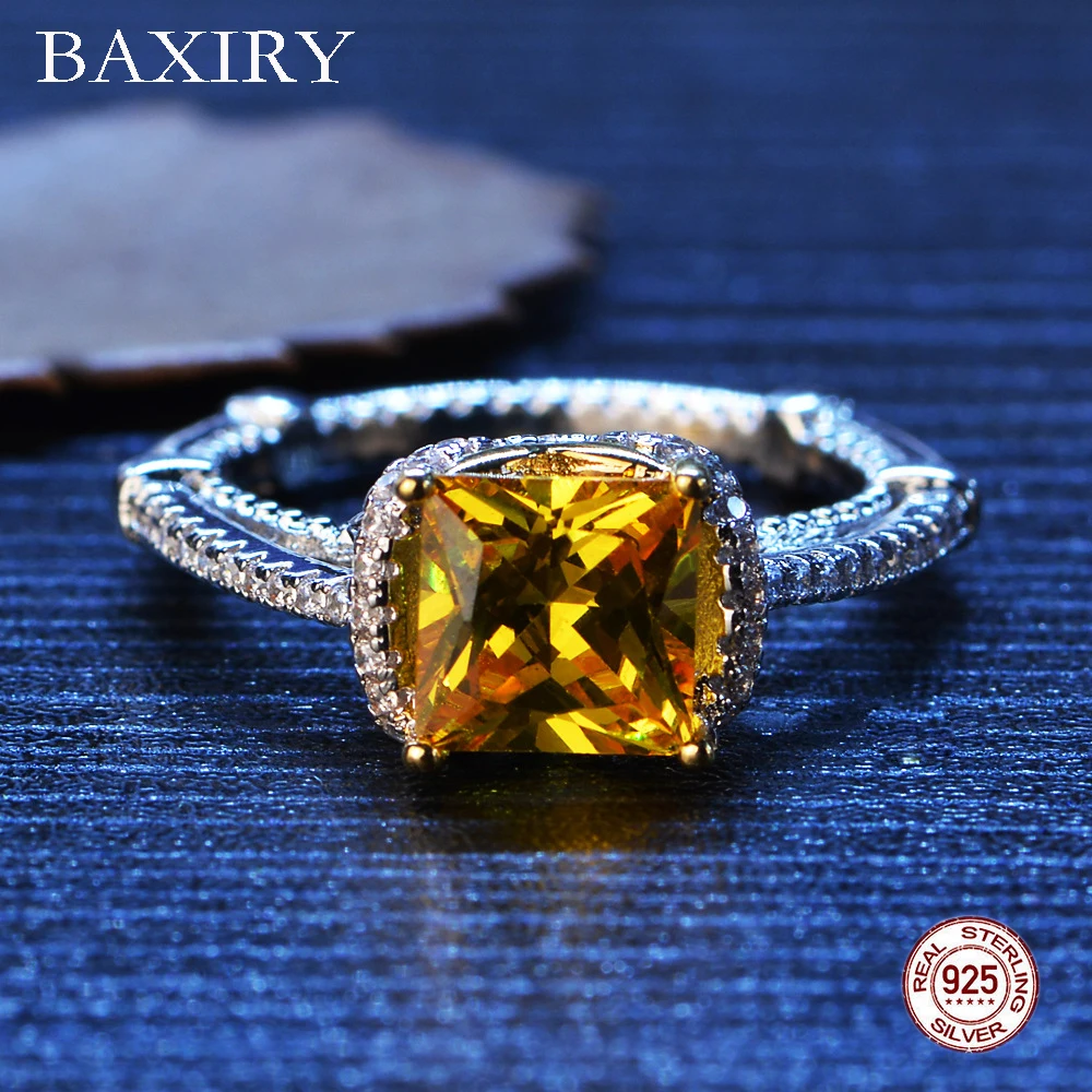 

New Trendy Peridot Ring Gemstones Natural For Jewelry Silver Ring Moissanite Tanzanite Ring 925 Sterling Silver Rings For Women