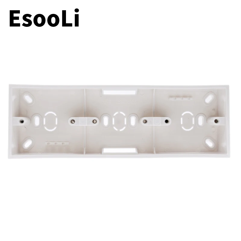 Внешняя Монтажная коробка EsooLi 258 мм * 86 34 для тройного сенсорного выключателя или