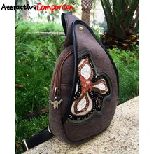 Женская брендовая дизайнерская нагрудная сумка с вышивкой в национальном стиле, клатч ручной работы, роскошный подарок для девочки, уникальные дамские сумки, женская сумка через плечо