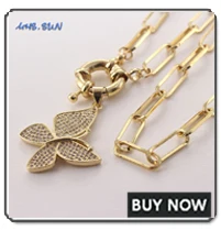 MHS.SUN New Design Anchor Pendant Necklace Bracelet For Women Chunky Link Chain Necklace Bangle Hip Hop Jewelry For Gift 1PC