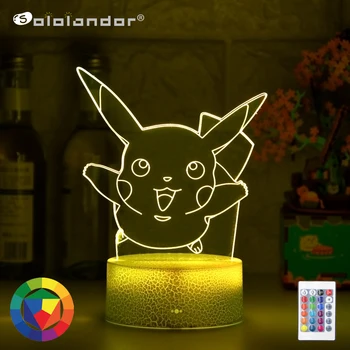

Anime Flying 3d Night Lamp Hologram Illusion Color Changing Nightlamp for Home Decoration Unique Gift for Her Baby Night Light