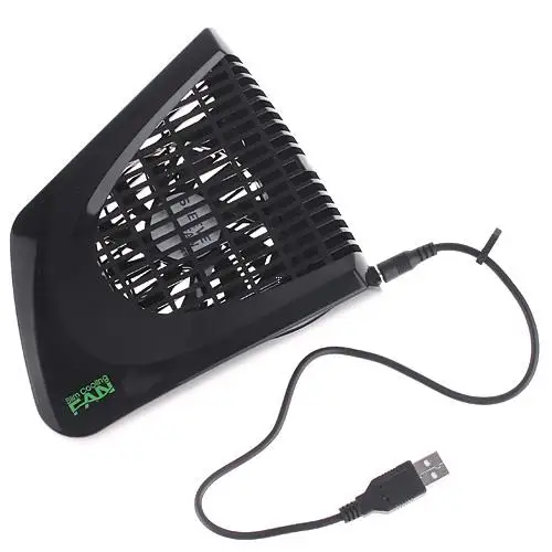 

OSTENT Cooling Fan Heat Exhauster USB Cooler for Microsoft Xbox 360 Slim Console Game