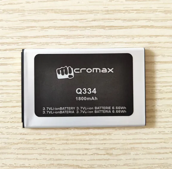 B-TAIHENG 1 шт. 100% Высококачественная батарея для Micromax Q334 1800 мАч аккумулятор запасная