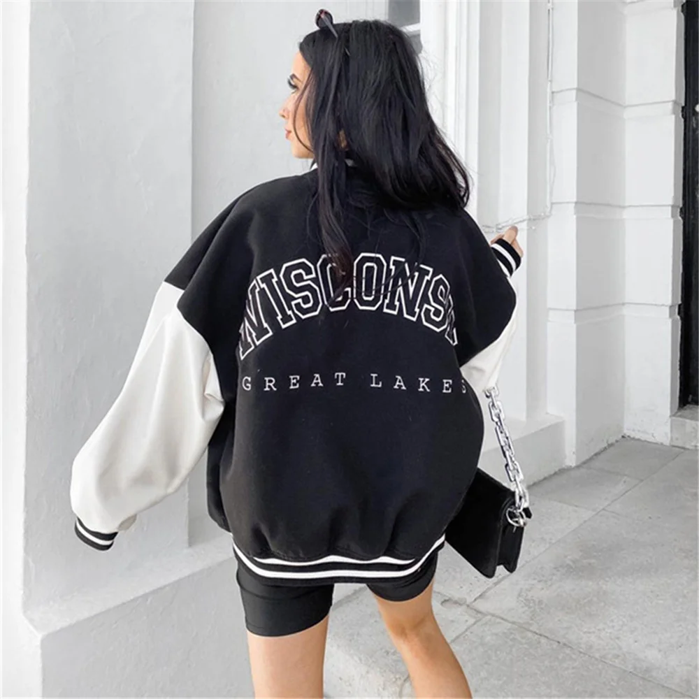 Black Panther Varsity Jacket Black Contrast