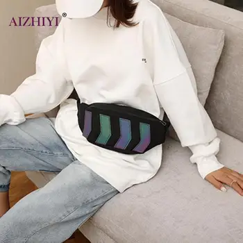 

Teenagers Leisure Canvas Shoulder Waist Bag Women Men Fanny Casual Zipper Crossbody Chest Belt Pack