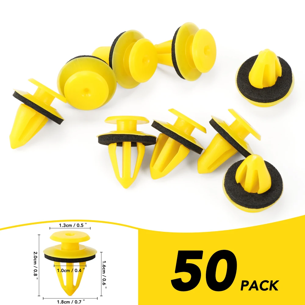 10mm Plastic Car Rivet Fastener Clip for Mitsubishi ASX Outlander Lancer EX Pajero Opel Mokka Volvo S60 V60 XC60 | Автомобили и