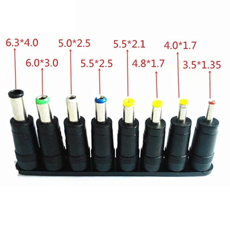 

8pcs DC 5.5X 2.1 MM female jack plug adapter Connectors Tips power adaptor