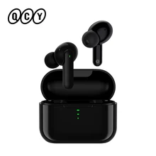 QCY T11 Dynamic-armature drivers earphone HiFi wireless headphone Bluetooth earbuds with 4 microphone HD call customizing APP