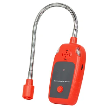 

ABSF WT8820 Gas Analyzer Combustible Gas Detector Port Flammable Natural Gas Leak Location Determine Meter Tester Sound Light Al