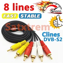 

Satxtrem Clines HD TV Cable Antena Stable DVB-S2 ESPA A V8 V9 Nova 8 Lines