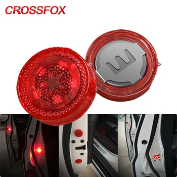 

CROSSFOX Car Door Opening Warning Lights Flashing Anti-collision Light Magnetic Induction Strobe Wireless Alarm Lamp Signal Lamp