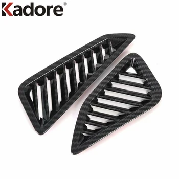 

For Toyota Corolla sedan 2019 2020 2021 Carbon Fiber Car Interior Air Vent Outlet Decoration Cover Trim Styling Accessories